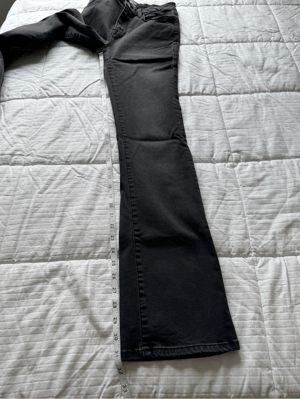 Frame le mini boot high waisted grey jeans size 29 - Picture 4 of 8